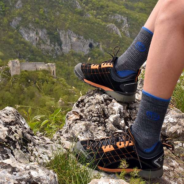 Baikal Crew light socks - 52% fine merino 6 / 7