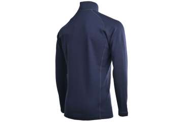 Muška majica zip kragna dugih rukava Altai - 100% ekstra fina merino vuna