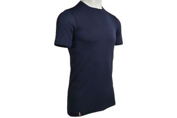 Men's short sleeve slim fit top Altai - 100% extra fine merino