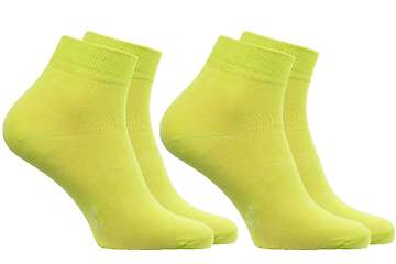 Socks Opala Ankle - 98% org. cotton - unicolor - set of 2 pairs