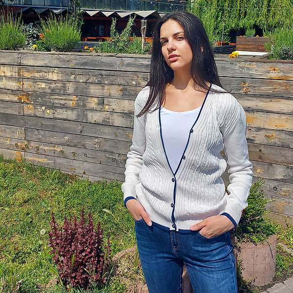 Women's cardigan Niva - 100% organic cotton 3 / 3