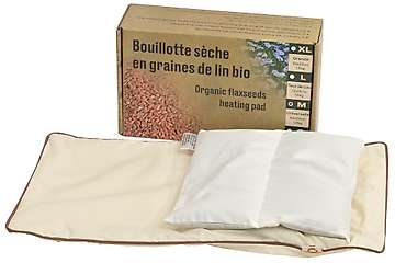 Bouillotte sèche universelle 42x24cm en graines de lin bio