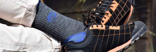 Wool sport socks : Baikal crew
