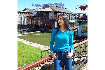 Ženski džemper Volga V izrez - 100% organski pamuk