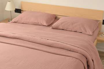 100% Organic Cotton Muslin Pillowcase