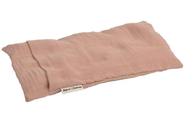 Petite bouillotte sèche 30x18cm en graines de lin bio avec housse externe 3 / 4