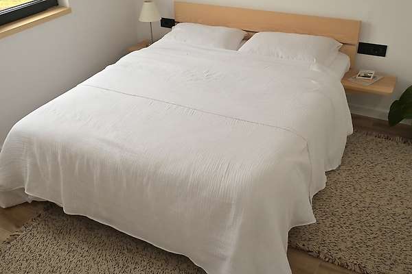 100% Organic Cotton 4-layer Muslin Coverlet 10 / 12