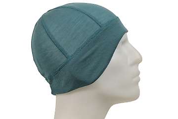 Lightweight beanie Ural ears extension - 50% Merino/50% Tencel - 23x23cm - Unisex