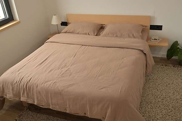 Jorganska navlaka od 100% organskog pamučnog muslina 1 / 13