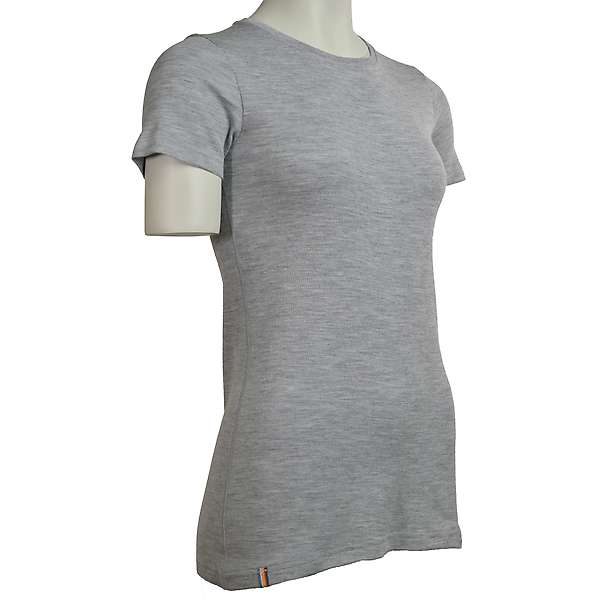 Women's short sleeve slim fit top Altai - 100% extra fine merino 9 / 32