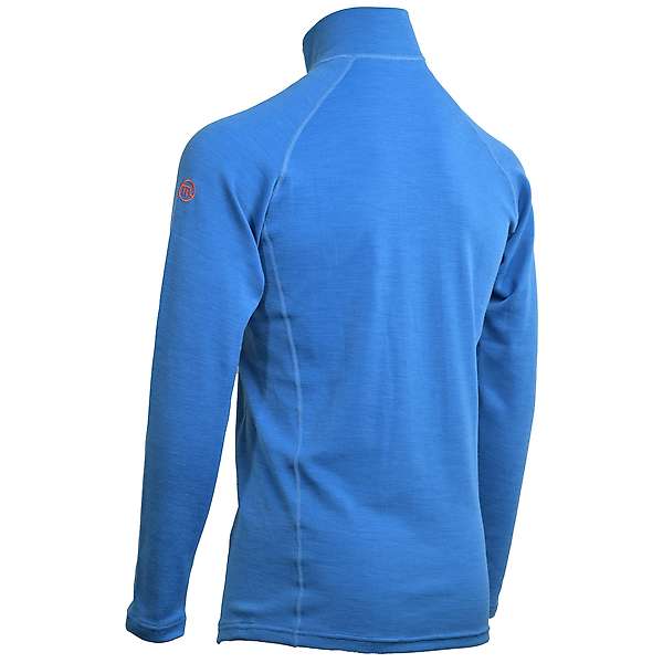 Men's long sleeve slim fit zip neck top Altai - 60% extra fine merino / 40% cordura 5 / 10