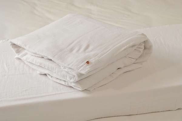 100% Organic Cotton Muslin Baby Duvet Cover 5 / 5