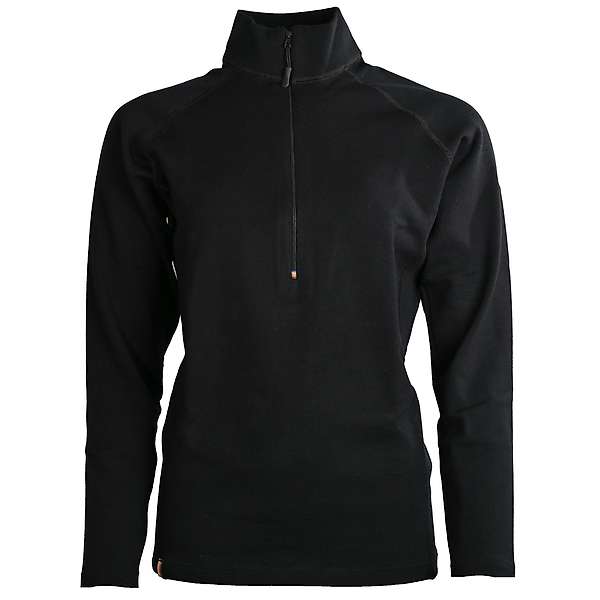 Unisex long sleeve slim fit zip neck top Elbrus - 88% extra fine merino 8 / 15