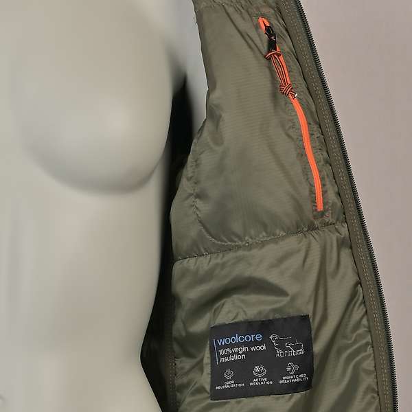 Women’s Ultralight Hooded Jacket – 150gsm Wool Insulation – 20D Ripstop Shell 15 / 16