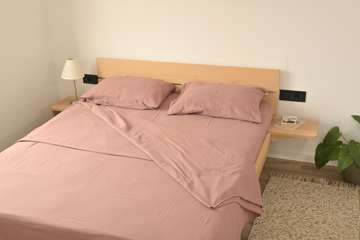 100% Organic Cotton Muslin Flat sheet