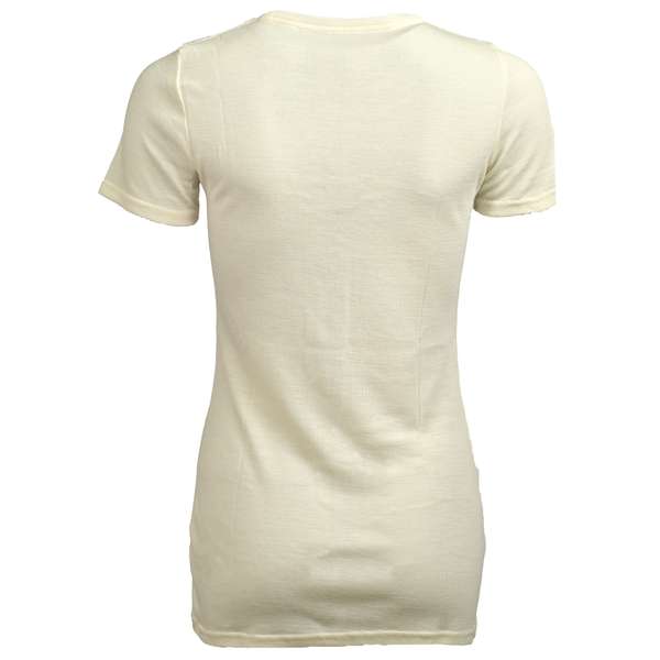 Women's short sleeve slim fit top Altai - 100% extra fine merino 4 / 32