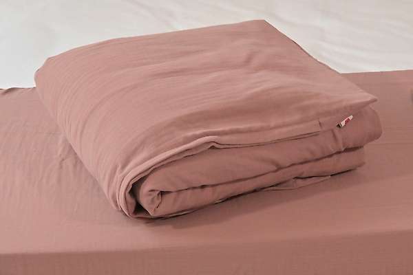 100% Organic Cotton Muslin Baby Duvet Cover 3 / 5