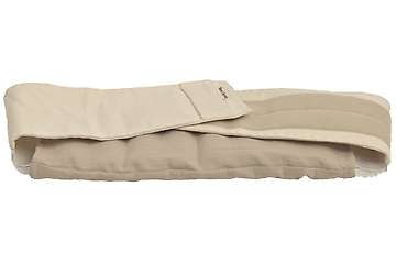 Bouillotte ceinture lombaire en graines de lin bio avec housse externe