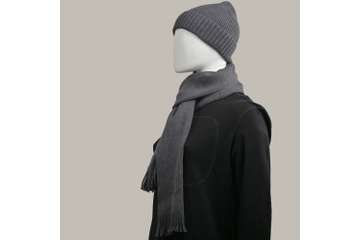 Kuril Beanie and Scarf Set - 100% Merino Wool