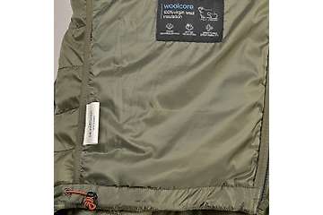 Men’s Ultralight Hooded Jacket – 150gsm Wool Insulation – 20D Ripstop Shell