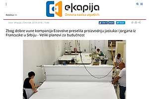 Ecovolve and Revolana featured in Ekapija