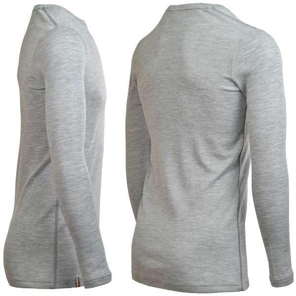 Muška majica dugih rukava slim fit Altai - 100% ekstra fina merino vuna - 3XL 3 / 8