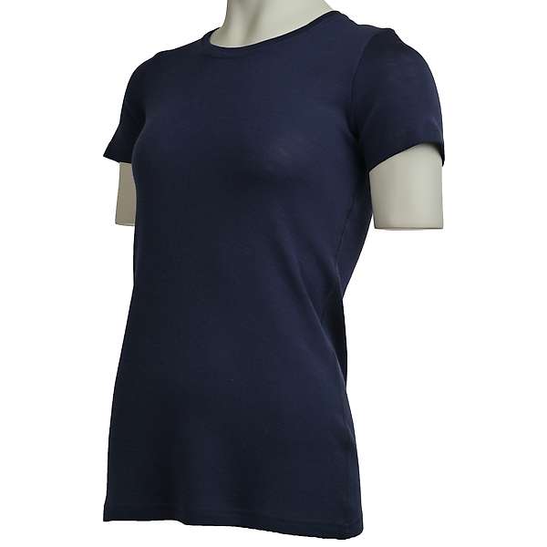Women's short sleeve slim fit top Altai - 100% extra fine merino 22 / 32