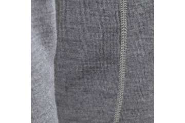 Men long sleeve slim fit zip neck top Elbrus - 100% extra fine merino