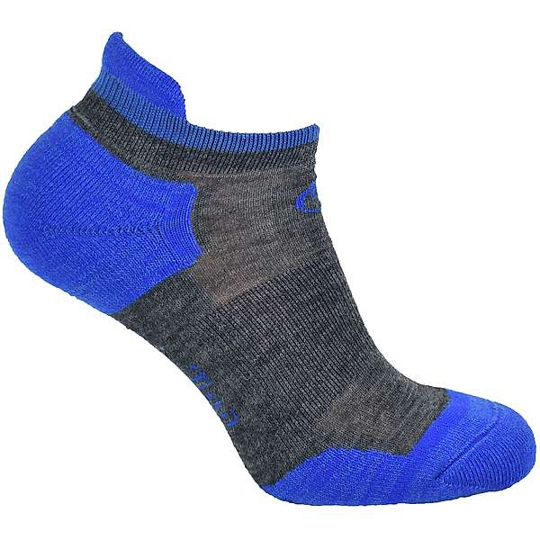 Baikal No-show cushioned sole socks - 52% fine merino 4 / 6