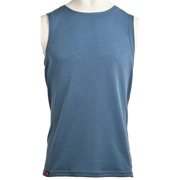 Men's sleeveless relaxed fit T-shirt Ural - 50% merino / 50% Tencel 1 / 4