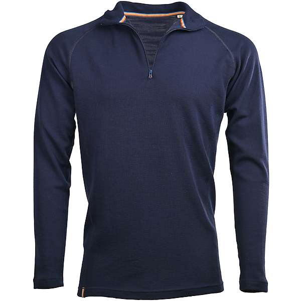 Muška majica zip kragna dugih rukava Altai - 100% ekstra fina merino vuna 16 / 29