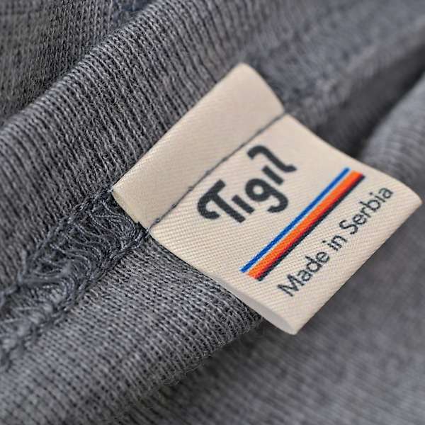 Women's long sleeve zip neck top Altai - 100% extra fine merino 7 / 29