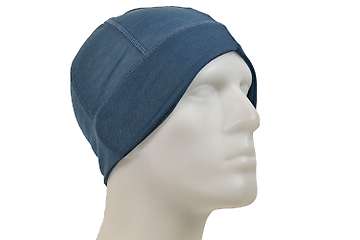 Lightweight beanie Ural ears extension - 50% Merino/50% Tencel - 23x23cm - Unisex