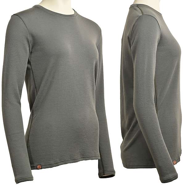 Women's long sleeve relaxed fit top Altai - 100% extra fine merino 2 / 4