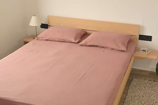 100% Organic Cotton Muslin Fitted sheet 5 / 10