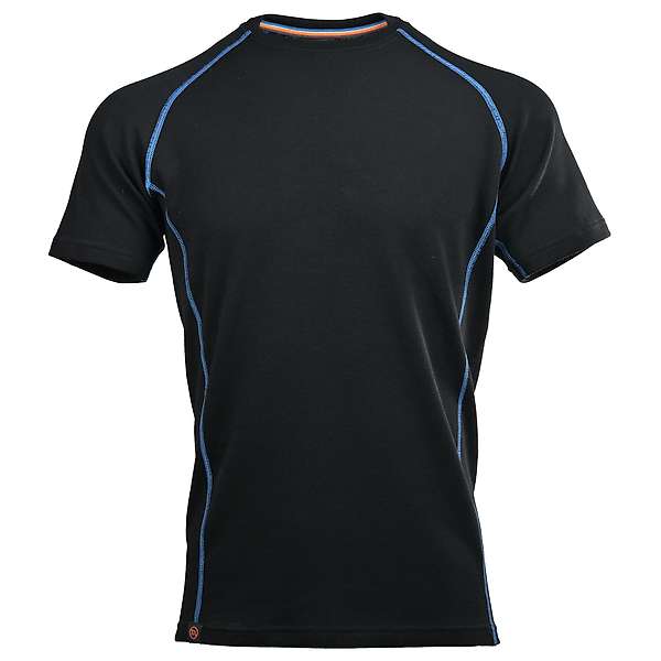 Men's athletic short sleeve slim fit top Altai - 87% extra fine merino core spun 1 / 6