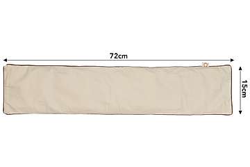 Organska lanena obloga za vrat i ramena 72x15cm