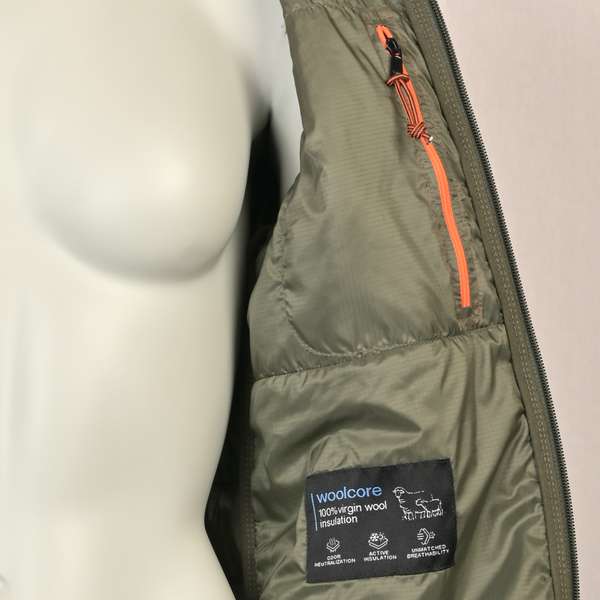 Women’s Ultralight Hooded Jacket – 150gsm Wool Insulation – 20D Ripstop Shell 15 / 18
