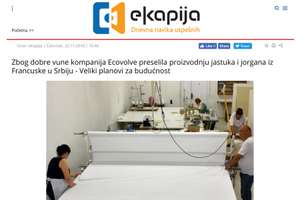 Ecovolve and Revolana featured in Ekapija