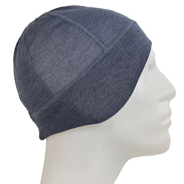 Lightweight beanie Ural ears extension - 50% Merino/50% Tencel - 23x23cm - Unisex 8 / 9