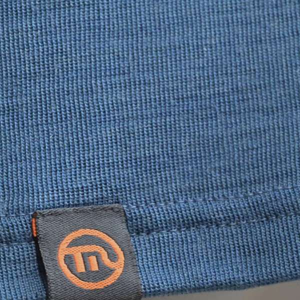 Men's long sleeve relaxed fit top Ural - 50% merino / 50% Tencel 11 / 13