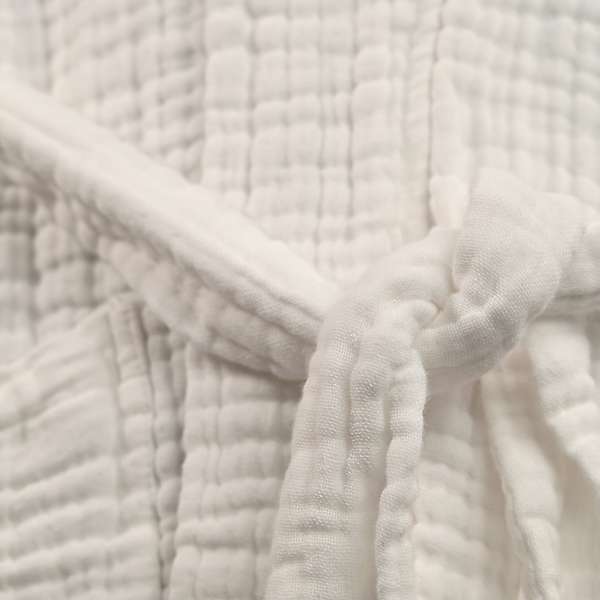Women bathrobe - 100% organic cotton muslin - 4-layer 5 / 5