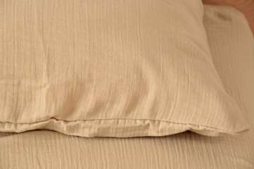 100% Organic Cotton Muslin Pillowcase