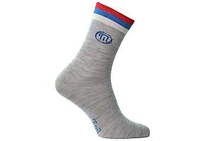 Baikal Crew light merino running socks - Patriot - 65% fine merino