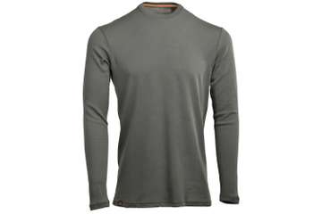 Men's long sleeve slim fit top Altai - 100% extra fine merino