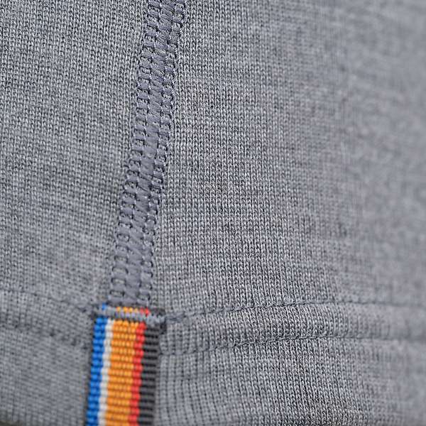 Women's long sleeve zip neck top Altai - 100% extra fine merino 5 / 29