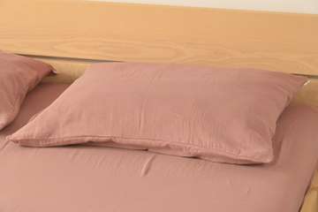 100% Organic Cotton Muslin Pillowcase