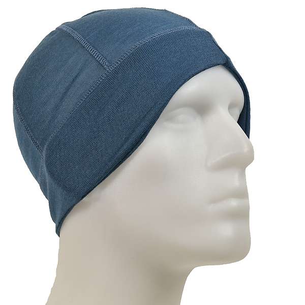 Lightweight beanie Ural ears extension - 50% Merino/50% Tencel - 23x23cm - Unisex 4 / 9