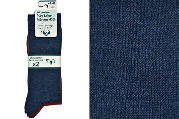 Kell classic medium weight socks - 43% merino