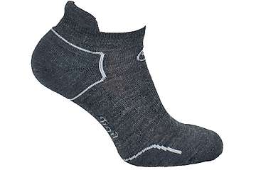 Baikal No-show cushioned sole socks - 52% fine merino